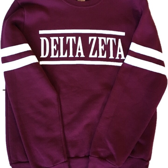 Sweaters - Delta Zeta - DZ - Sorority Crewneck - SZ S - EUC